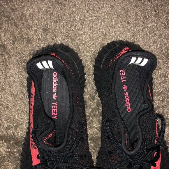 Yeezy Adidas 350 boost V2 red ***SOLD*** - Picture 3 of 6